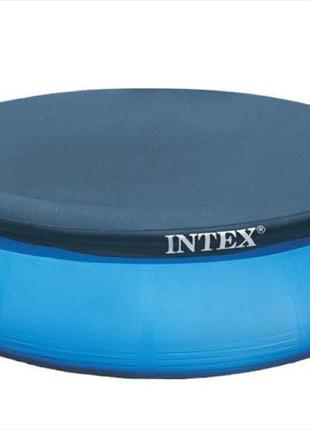 Круглий тент для надувного басейну 244 см intex