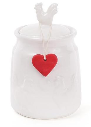 Банка керамічна для зберігання сипких продуктів , 800мл