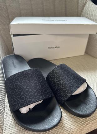 Новые шлепанцы calvin klein1 фото