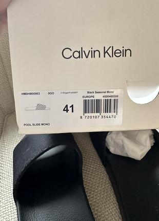 Новые шлепанцы calvin klein2 фото