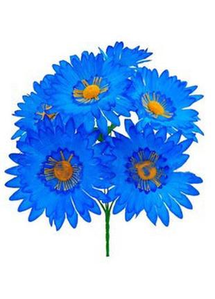 Штучні квіти букет гербери, 6 голів, 360 мм