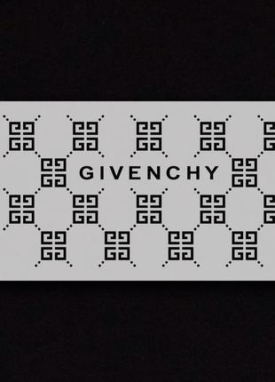 Прямоуголный трафарет givenchy3 фото