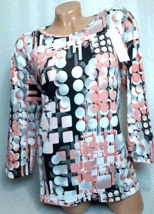 52-54 г. женская блуза блузка кофточка рубашка свитер трикотаж польша