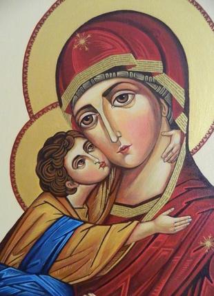 Богородиця замилування (елеуса) за зразком ікони христини дохват2 фото