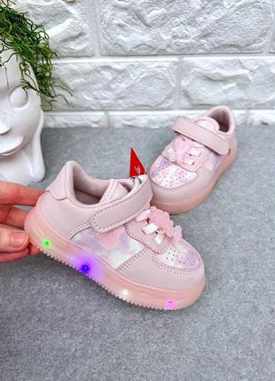 Кроссовочки apawwa розовые для девочки