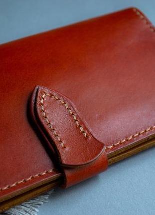 Женский кожаный портмоне лонг3 фото