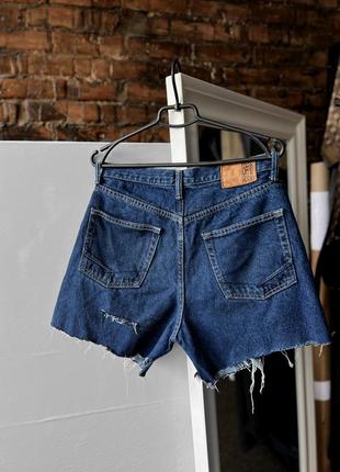 Vans men’s blue denim jean shorts pockets streetwear джинсовые шорты2 фото