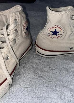 Кеди високі converse all star3 фото