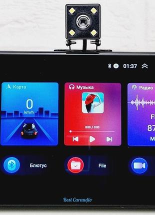 Автомагнітола 2-din turbosound 8216 на базі android 12.0 з
car...