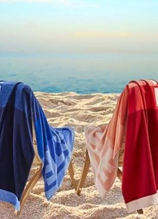 Полотенца пляжные разные цвета3 фото