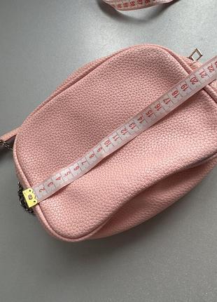 Рожева сумочка через плече6 фото