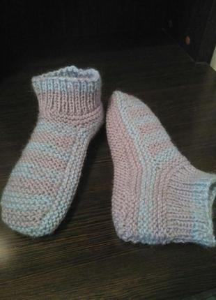 Шкарпетки вязані2 фото
