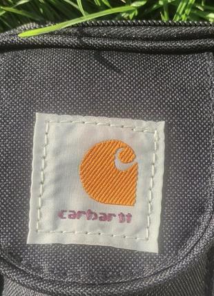 Месенджер carhartt, месенджер кархарт, сумка кархартт чорна4 фото