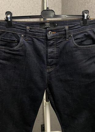 Темно-синие джинсы от бренда next3 фото