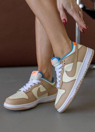 Женские кроссовки nike sb dunk low driftwood9 фото