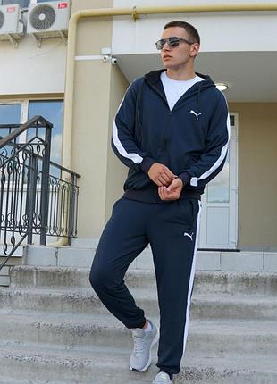 Мужской весенний спортивный костюм puma олимпийка + штаны