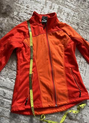 Женская спортивная куртка s crivit оранжевая спортивная куртка2 фото
