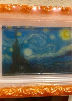 Мыло картина «звездная ночь» винсент ван гог1 фото