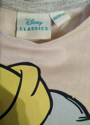 Disney dumbo 3-4роки футболка в виде hm george zara next mango carter's3 фото