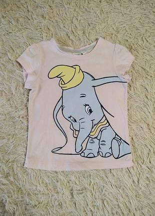 Disney dumbo 3-4роки футболка як hm george zara next mango carter's