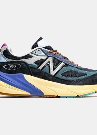 Action bronson x nb 990v6 lapis lazuli7 фото