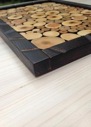 Панно дерев'яна мозаїка4 фото