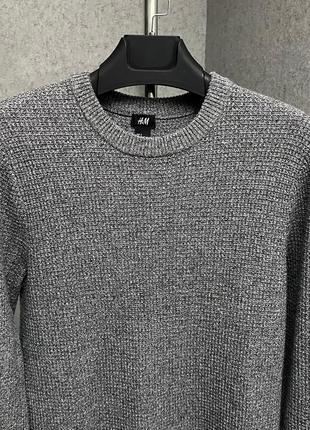 Серый свитер от бренда h&m3 фото