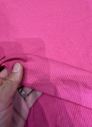 Сукня на одне плече з вирізом літня по фігурі в рубчик міні сарафан майка платье4 фото