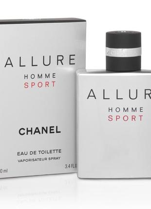 Chanel allure homme sport туалетна вода 100 ml духи шанель алю...1 фото