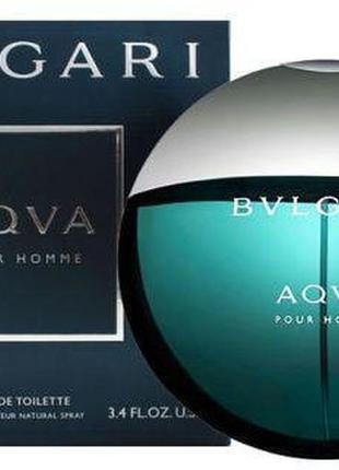 Bvlgari aqva pour homme туалетна вода 100 ml (булгарі аква) чо...