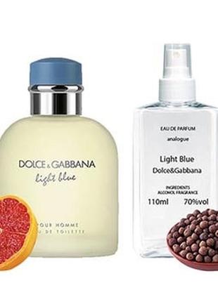 Dolce gabbana light blue pour homme туалетна вода 110 мл дольч...