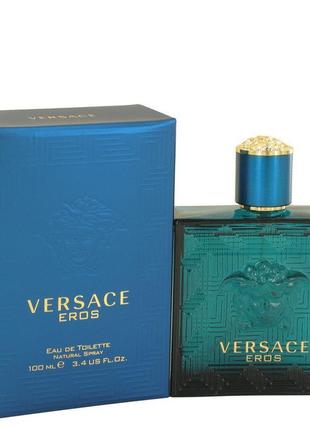 Versace eros туалетна вода 100 мл (версачі версаче ерос ерос) ...2 фото