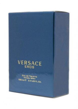 Versace eros туалетна вода 100 мл (версачі версаче ерос ерос) ...3 фото