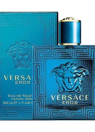 Versace eros туалетна вода 100 мл (версачі версаче ерос ерос) ...4 фото