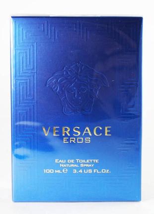 Versace eros туалетна вода 100 мл (версачі версаче ерос ерос) ...6 фото