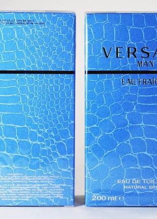 Versace man eau fraiche туалетна вода 100 ml (версаче мен єау ...7 фото