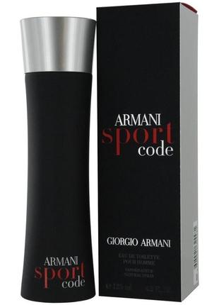 Giorgio armani code sport туалетна вода 110 мл парфуми джорджі...3 фото