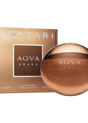 Bvlgari aqva amara туалетна вода edt 100ml (булгарі аква амара...