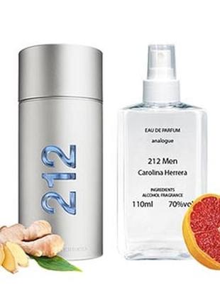 Carolina herrera 212 men туалетна вода 110 мл парфуми кароліна...