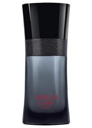 Giorgio armani code sport туалетна вода edt 125ml (джорджіо ге...6 фото