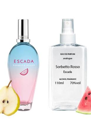 Escada sorbetto rosso парфумована вода 110 ml ескада сорбетто ...