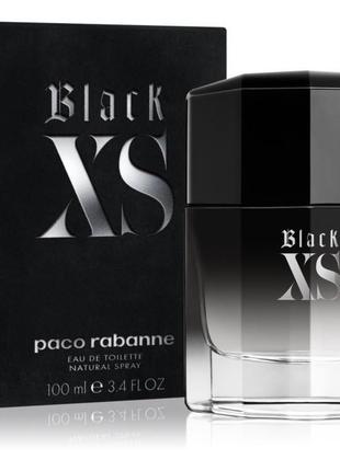 Paco rabanne black xs black excess туалетна вода edt 100ml (па...1 фото