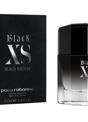 Paco rabanne black xs black excess туалетна вода edt 100ml (па...3 фото