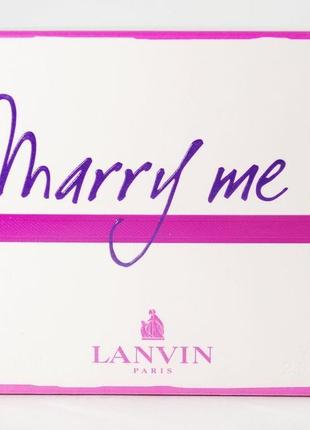 Lanvin marry me парфумована вода 75 ml (ланвін мері мі) жіночи...6 фото