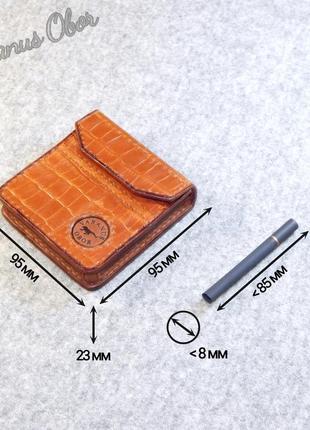 Портсигар из натуральной кожи8 фото