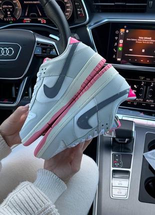 Жіночі кросівки nike sb dunk low 520 pink puck3 фото