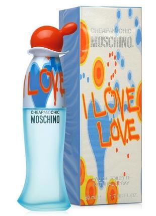 Moschino cheap & chic i love love туалетна вода 100 ml (москін...2 фото