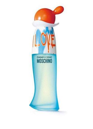 Moschino cheap & chic i love love туалетна вода 100 ml (москін...3 фото
