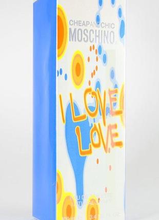Moschino cheap & chic i love love туалетна вода 100 ml (москін...4 фото