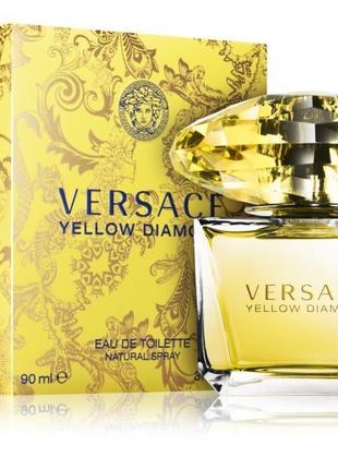 Versace yellow diamond туалетна вода 90 ml edt (версаче жовті ...3 фото